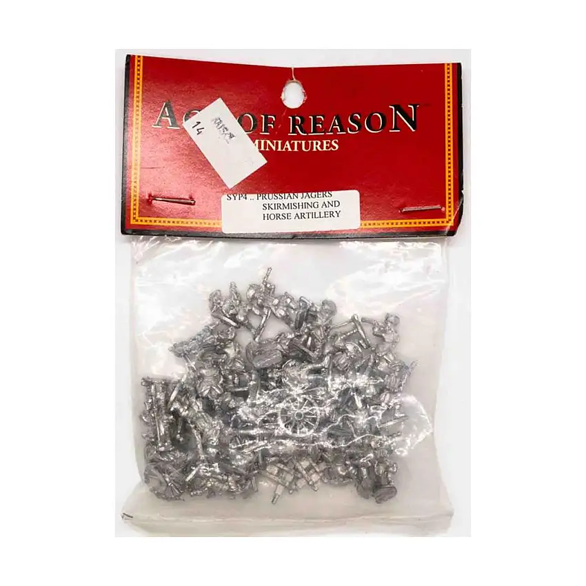 Prussian Jagers Skirmishing and Horse Artillery