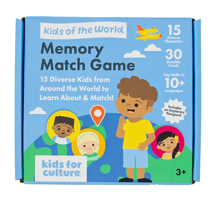 Kids Of The World: Memory Match Game