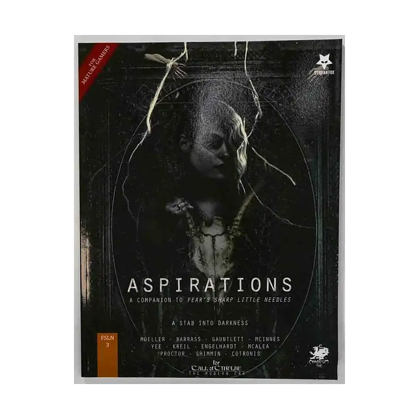Aspirations - A Modern Day Call of Cthulhu Supplement for Fear's Sharp Little Needles (POD, Standard Color)