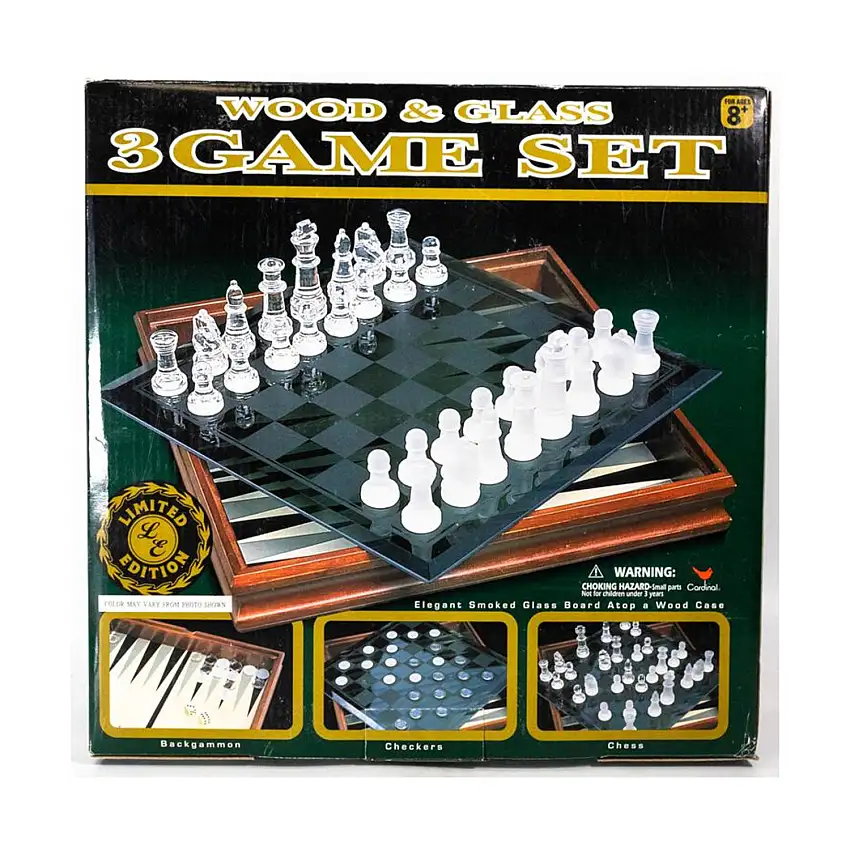 Wood & Glass 3 Game Set