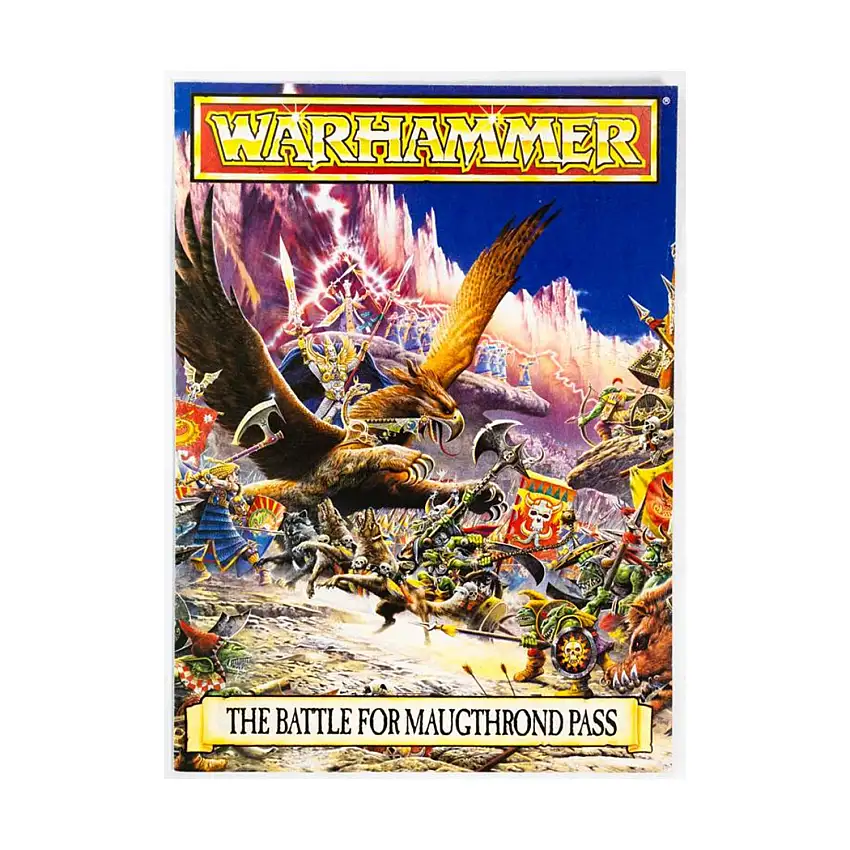 Warhammer Fantasy Battles (4th Edition) - Battle for Maugthrond Pass Book Only!