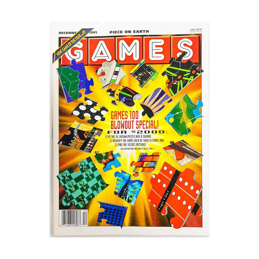 #106 "Games 100 Blowout Special, Piece On Earth, Ah An Art Gem"