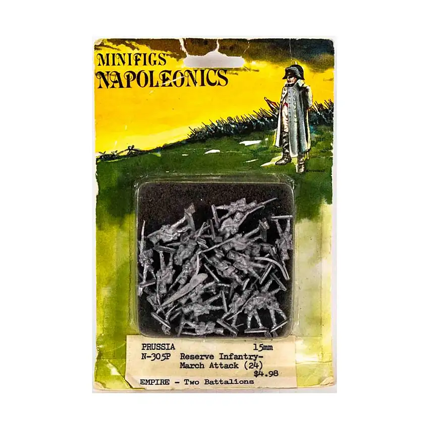 Prussian Reserve Infantry, March Attack