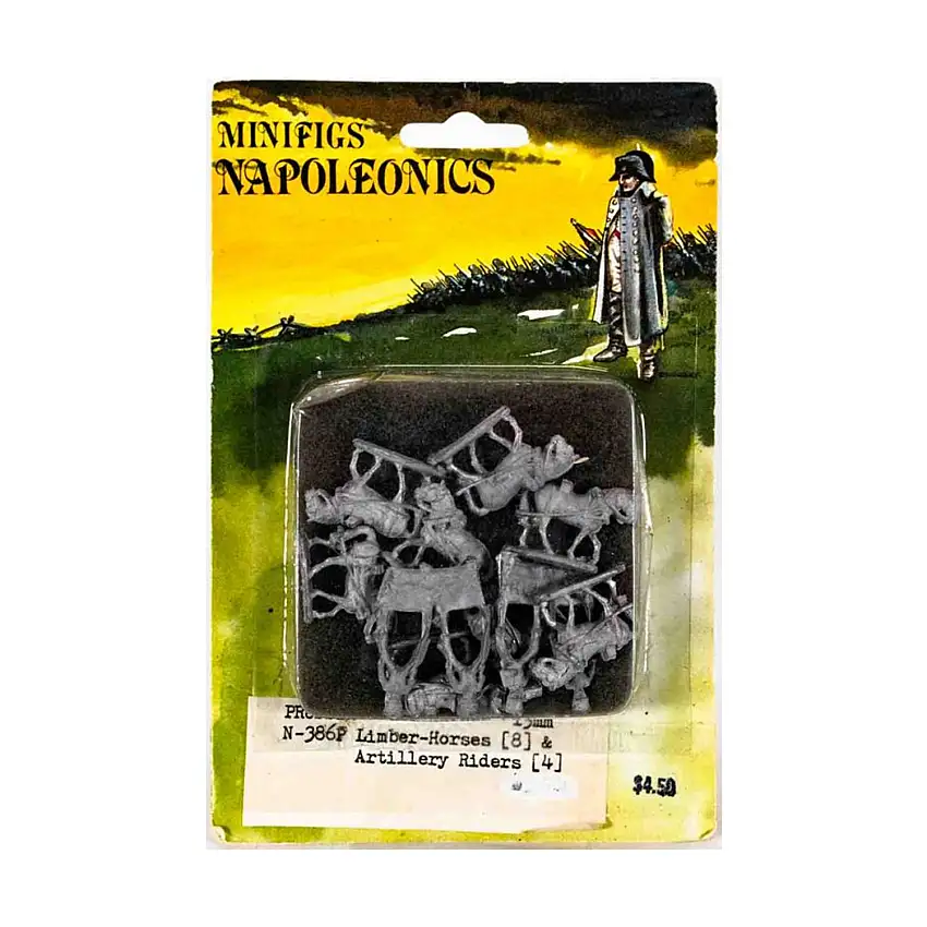 Prussian Limber-Horses & Artillery Riders