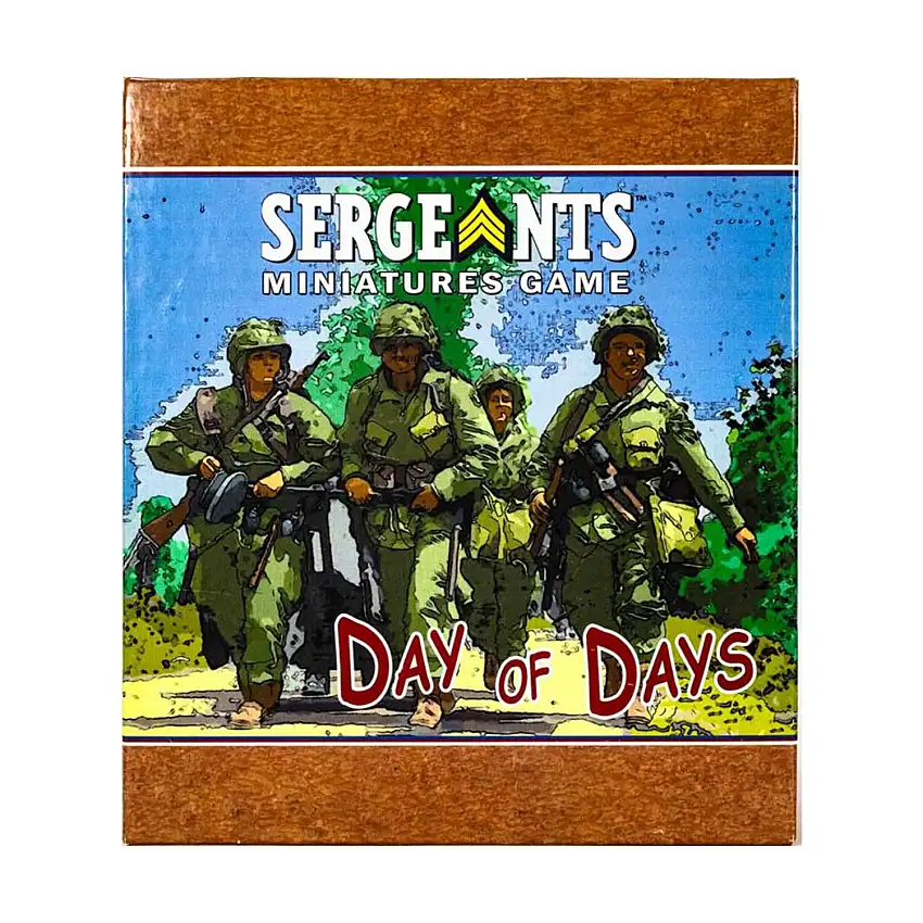 Sergeants Miniatures Game - Day of Days (3rd Printing), No Figures!