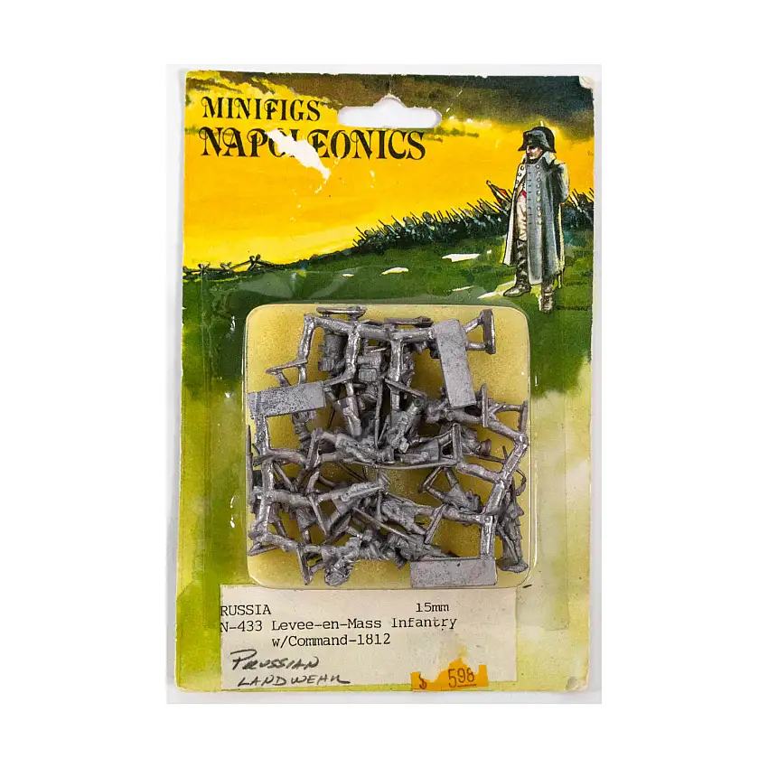 Russian Levee-en-Mass Infantry w/Command (1812)