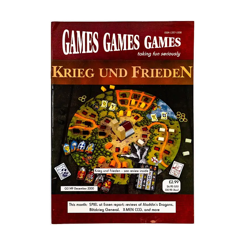 #149 "Krieg Und Frieden, Reinder Games, Eastern Promise"