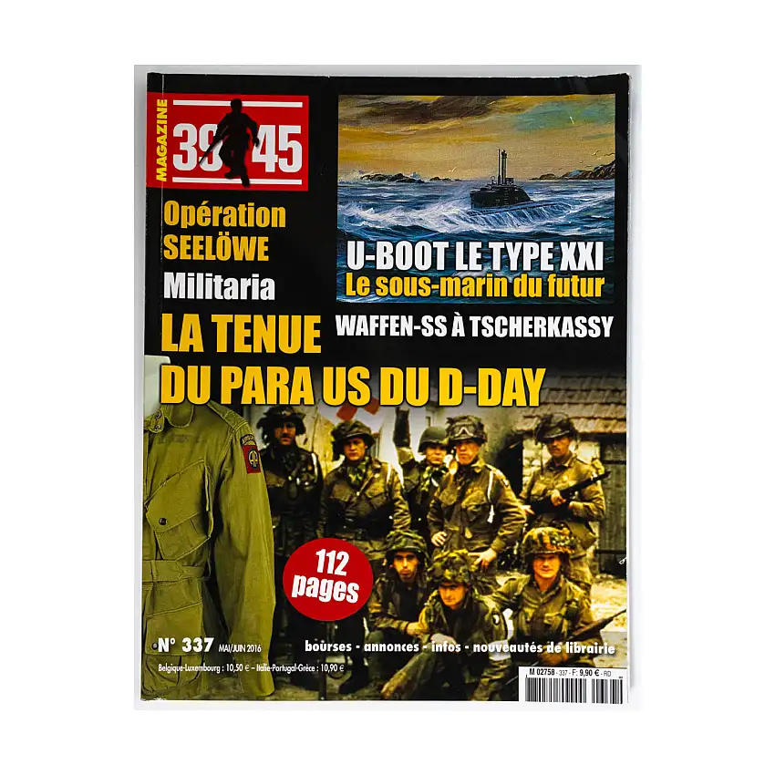 #337 "Operation Seelowe, U-Boot Type XXI, Waffen-SS"
