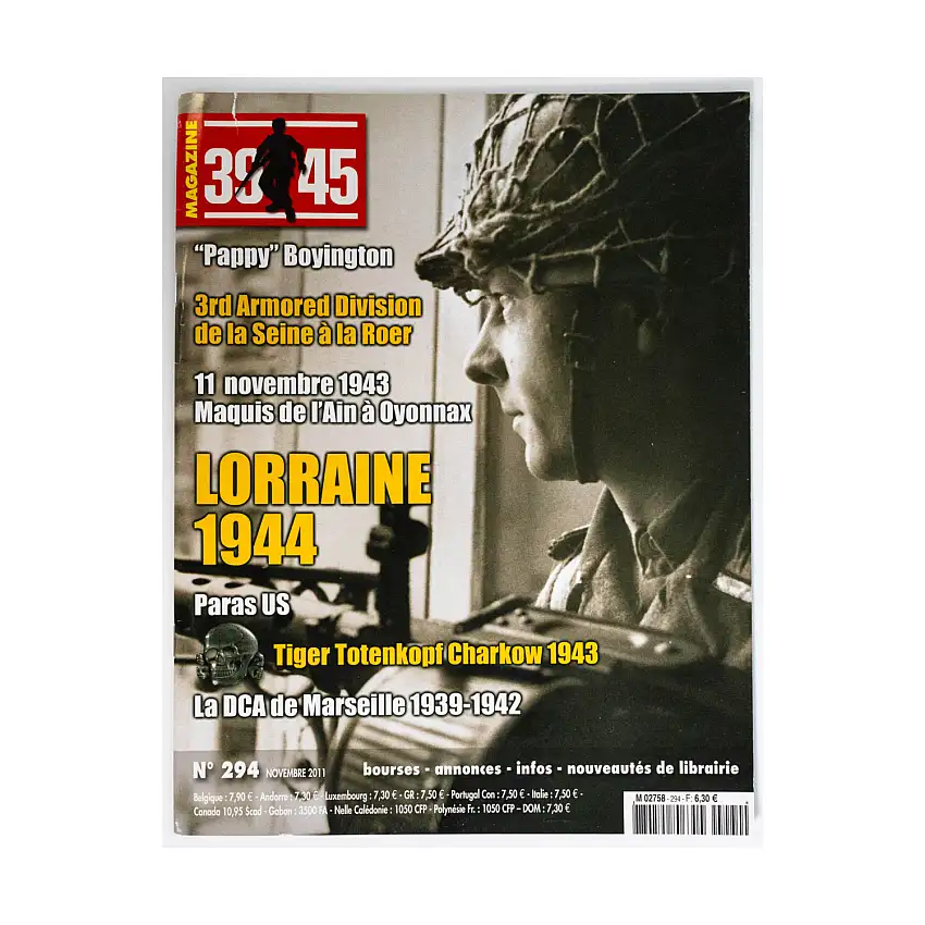 #294 "Lorraine 1944, 3rd Armored Division, Pappy Boyington"