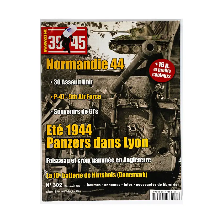 #302 "Normandy '44, Panzers In Lyon, 10th Hirtshals Battery"