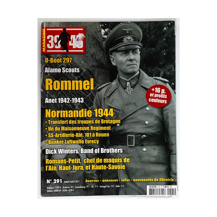 #291 "U-Boot 297, Alamo Scouts, Rommel"