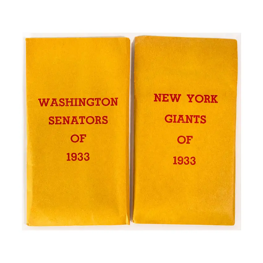 Baseball (World Series 1933)