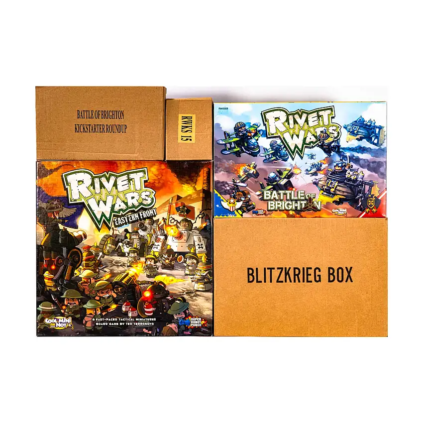 Rivet Wars Kickstarter Collection #5 - Base Game + 4 Expansions!
