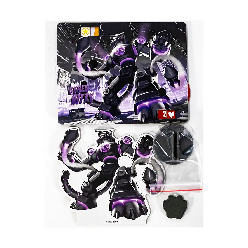 Promo Monster - Dark Cyber Kitty