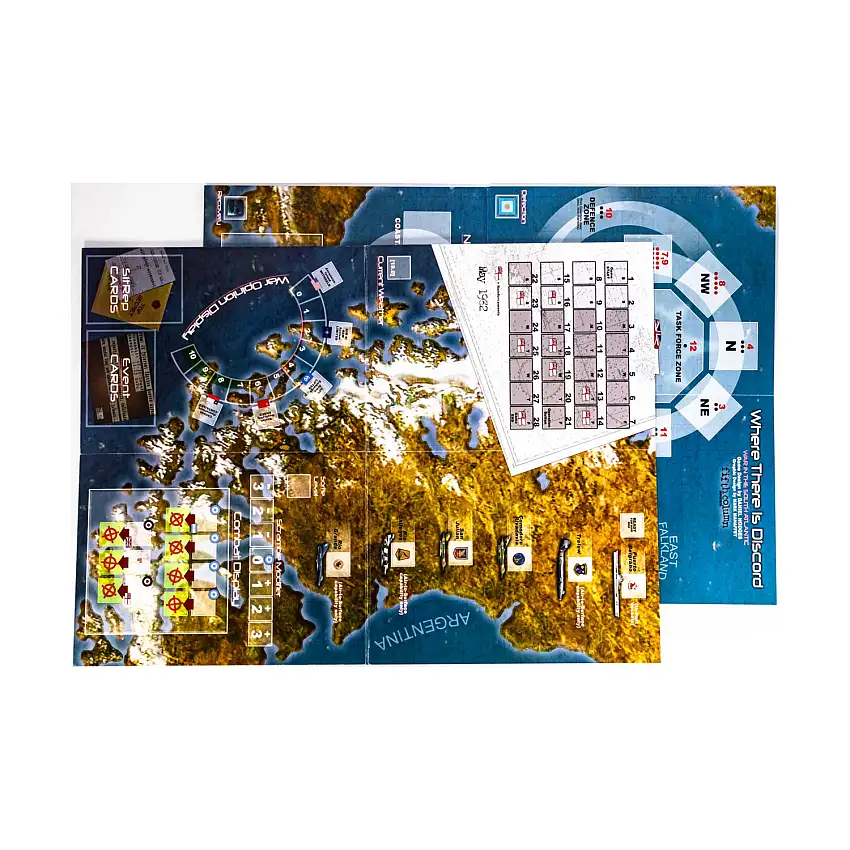 Where There is Discord - War in the South Atlantic, Board Only!