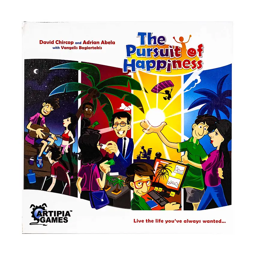 Pursuit of Happiness Kickstarter Collection #5 - Base Game + 4 Expansions!