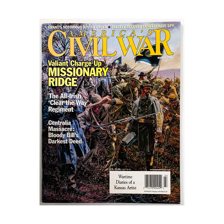 Vol. 13, #2 "Valiant Charge Up, All-Irish Regiment, Centralia Massacre"