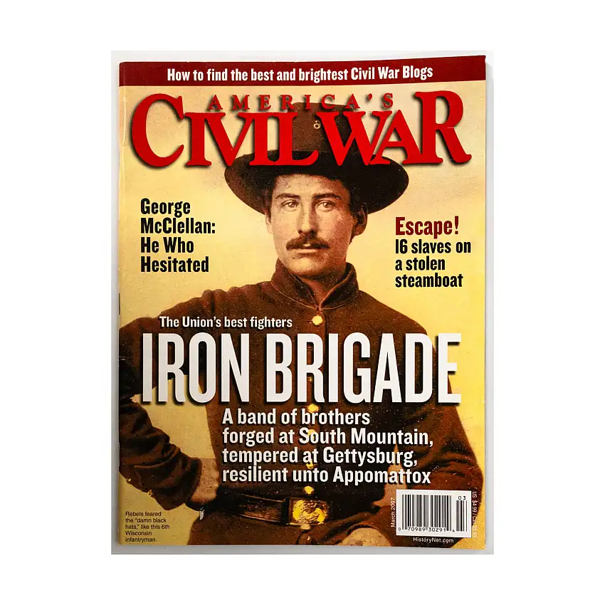 Vol. 20, #2 "George McClellan, Iron Brigade, 16 Slaves on a Stolen Steamboat"