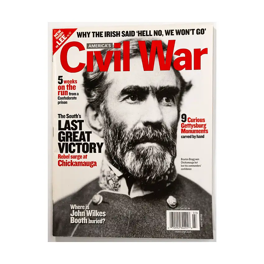 Vol. 22, #2 "5 Weeks on the Run from a Confederate Prison, The South's Last Great Victory, 9 Curious Gettysburg Monuments"