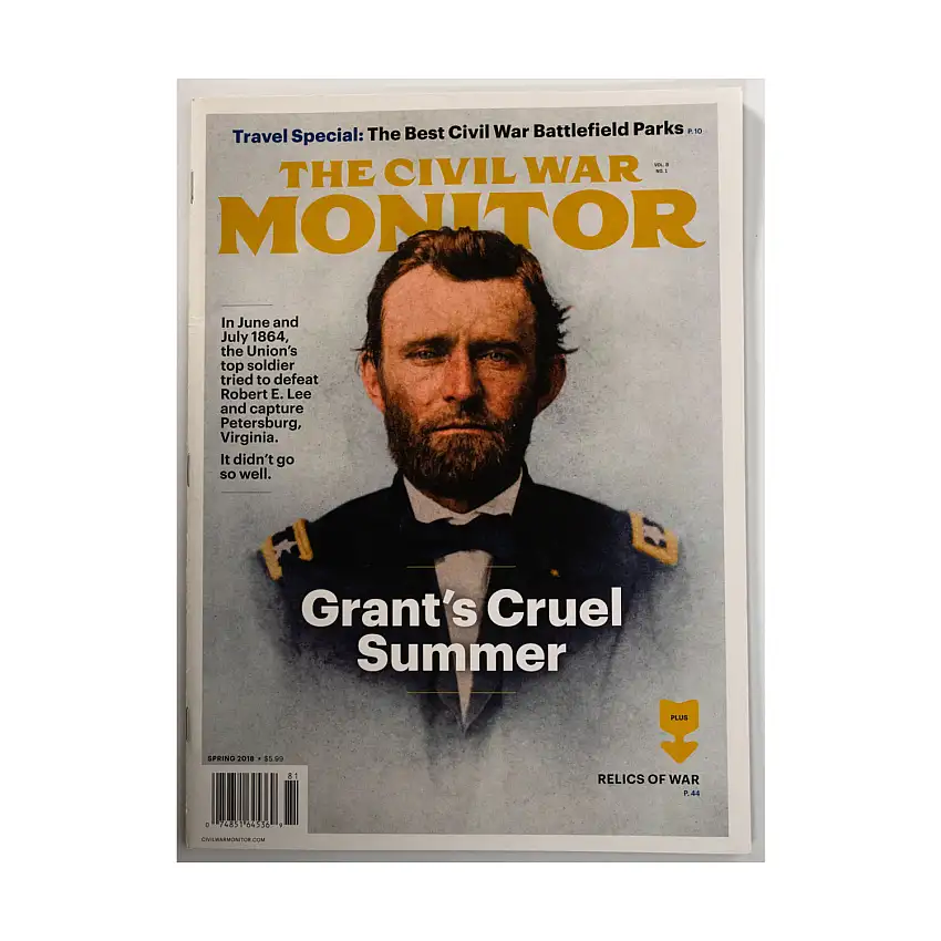 Vol. 8, #1 "Grant's Cruel Summer, The Best Civil War Battlefield Parks, Relics of War"