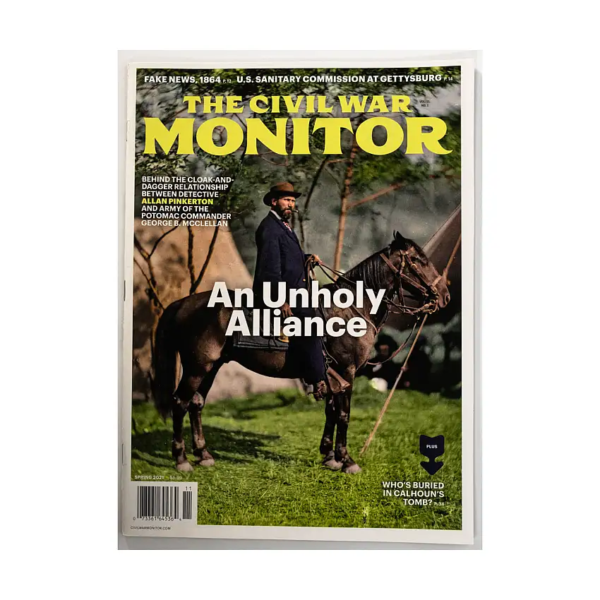 Vol. 11, #1 "An Unholy Alliance, Fake News, US Sanitary Commission at Gettysburg"