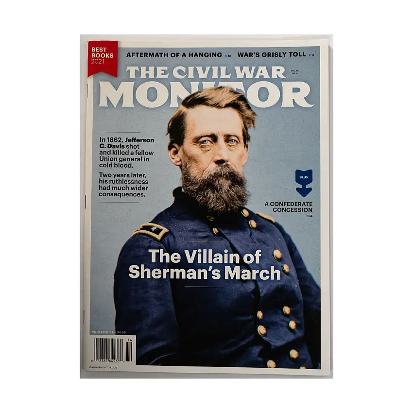 Vol. 11, #4 "The Villain of Sherman's March, Aftermath of a Hanging, War's Grisly Toll"