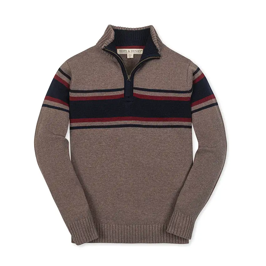 Organic Half Zip Sweater