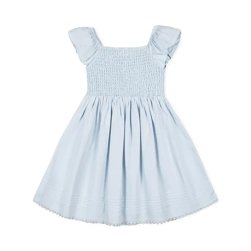 Organic Sateen Flower Girl Dress