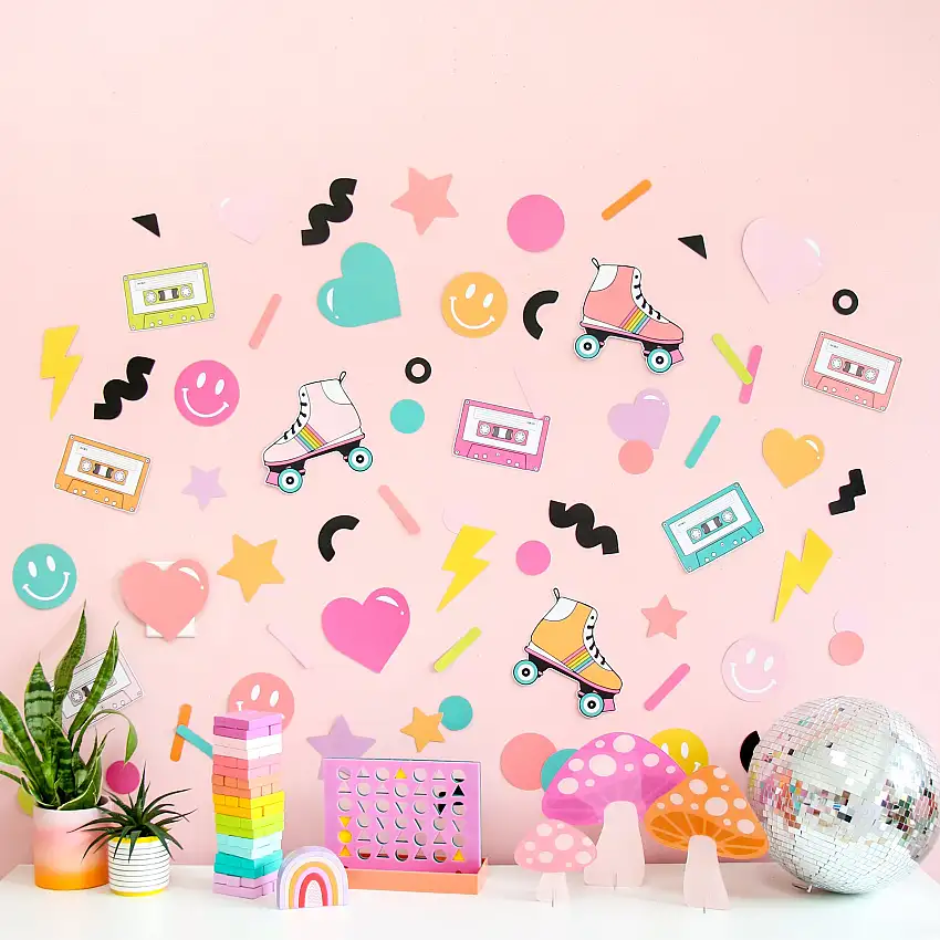 Groovy To The Max Giant Confetti