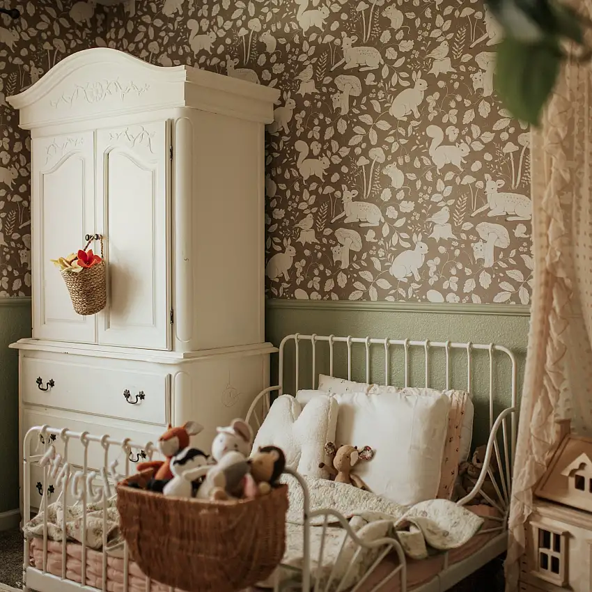 Finch Wallpaper By Daphne And Sage