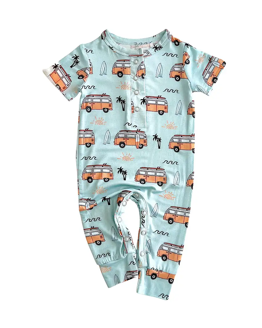 Bamboo Jumpsuit | Retro Beach