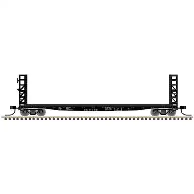 Atlas 50005795 N Scale GSI-GSC 48' Bulkhead Flatcar - Ready to Run - Master(R) -