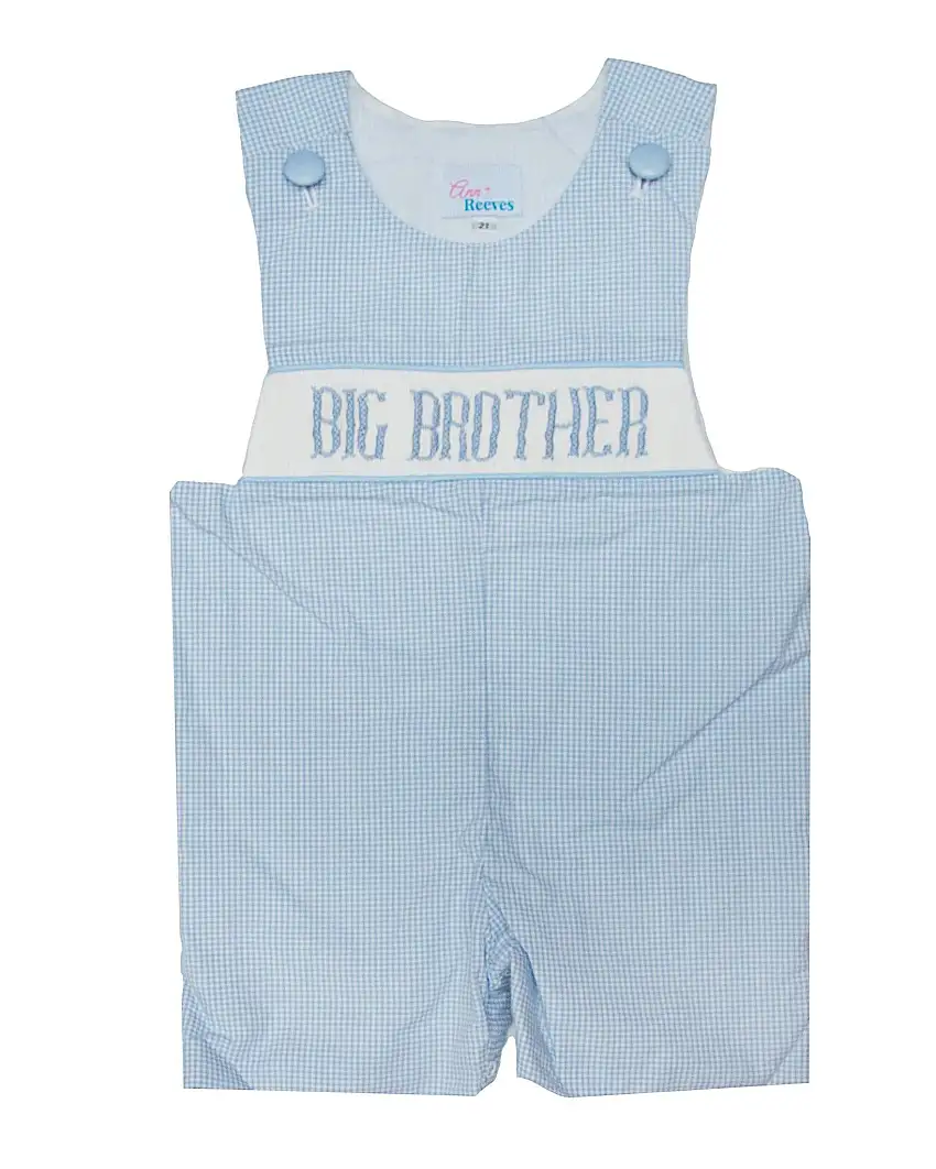 Big Brother - Blue Gingham Anderson Jon Jon