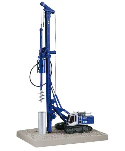 NZG 783-05 1/50 Scale Pst - Liebherr Lb 28 Litronic Drilling Rig