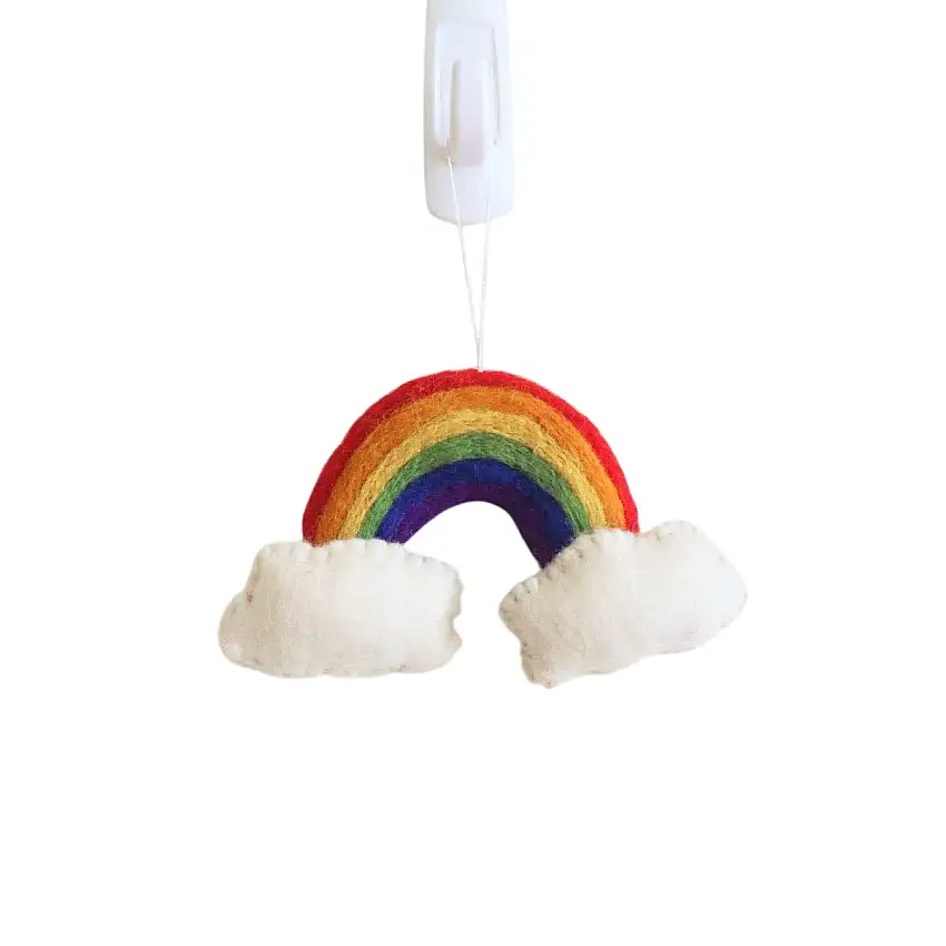 Felt Ornament - Rainbow