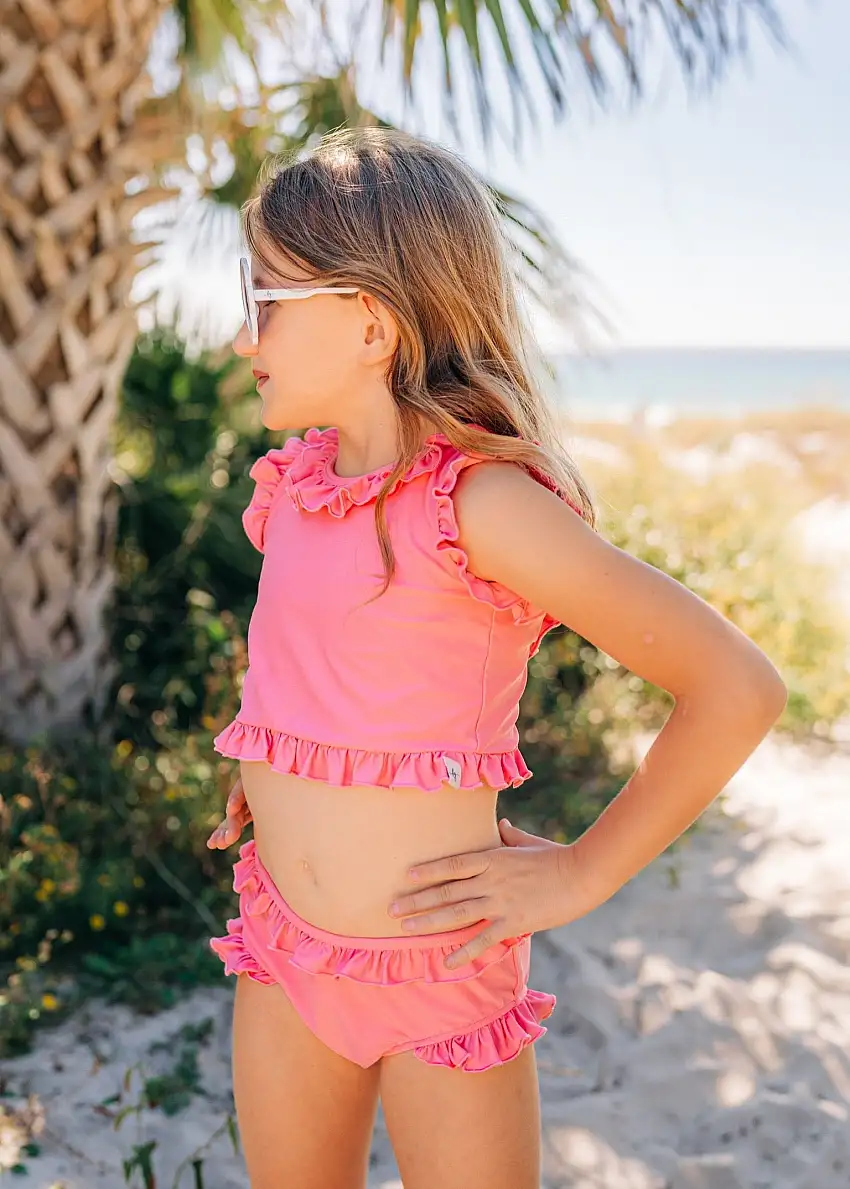 Flamingo Pink Elsie Bikini