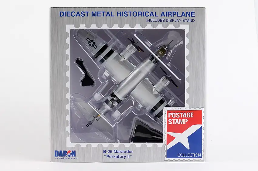 Postage Stamp Planes PS5562-3 Postage Stamp B-26 1/107 Perkatory Ii