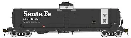 American Limited Models 1833 HO Scale GATC Welded Tank Car - Santa Fe 101133