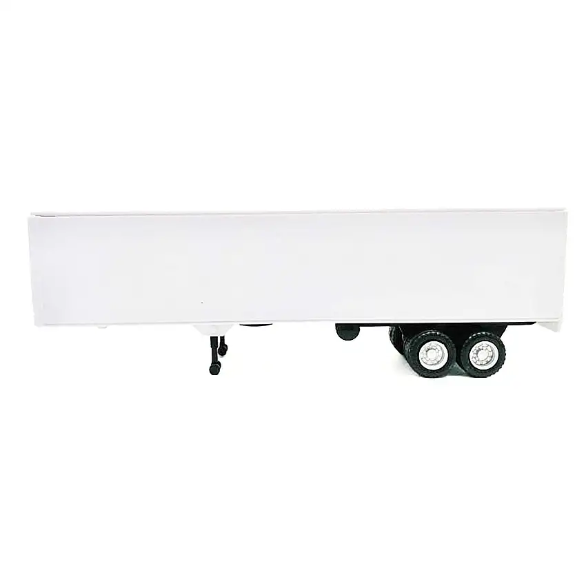 40ft Dry Van Trailer White 1/87 (HO) Plastic Model by Promotex