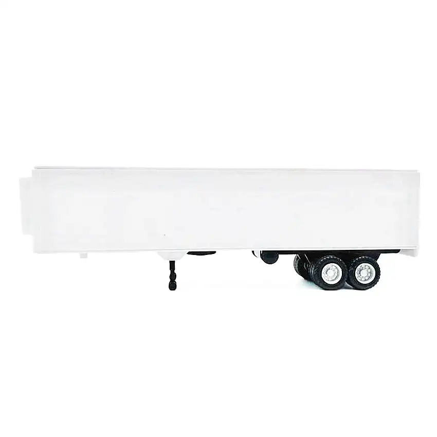 40ft Refrigerated (Reefer) Trailer White 1/87 (HO) Plastic Model by Promotex