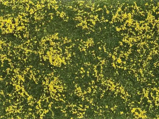Noch 7255 All Scale Ground Cover Foliage Pad -- Meadow Yellow