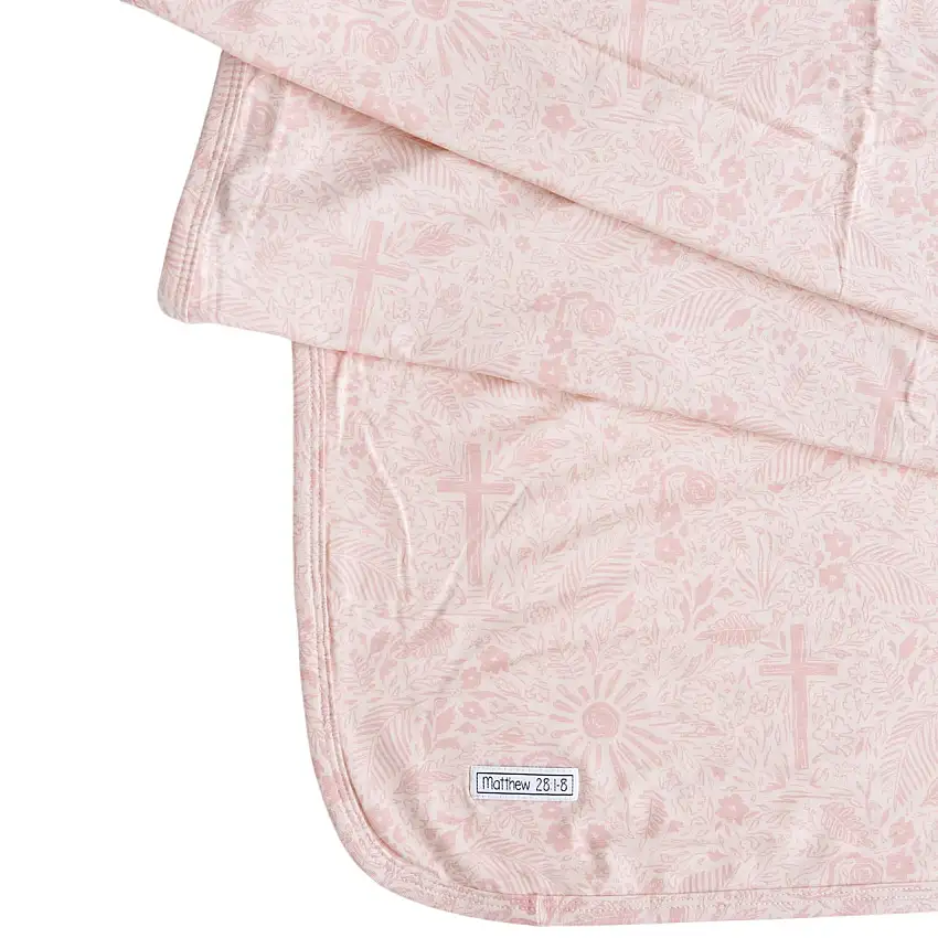 Salvation Garden Pink Swaddle Bamboo