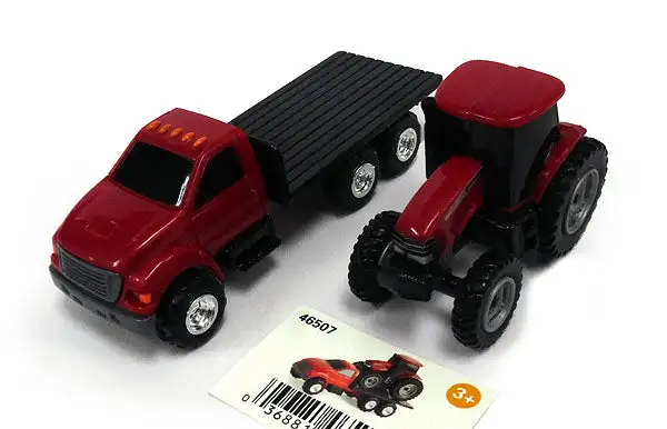 Ertl 46507-CNP 1/64 Scale Red Flatbed Truck