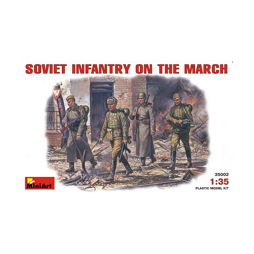 Soviet Infantry on the March