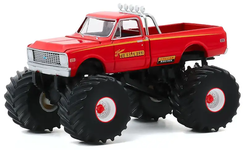 Greenlight 49070-B 1/64 Scale Texas Tumbleweed - 1972 Chevrolet C-10 Monster Truck