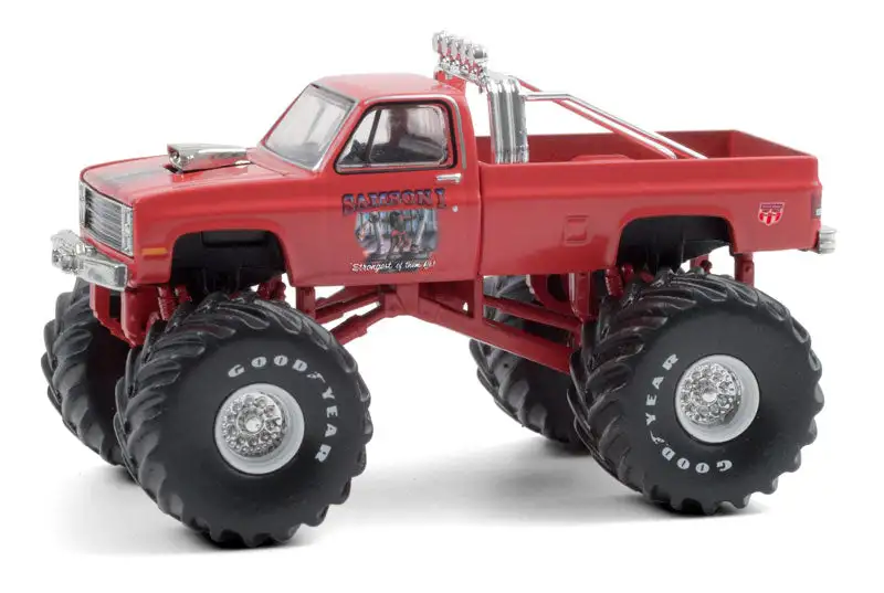 Greenlight 49080-E 1/64 Scale Sampson I - 1984 Chevrolet Silverado Monster Truck