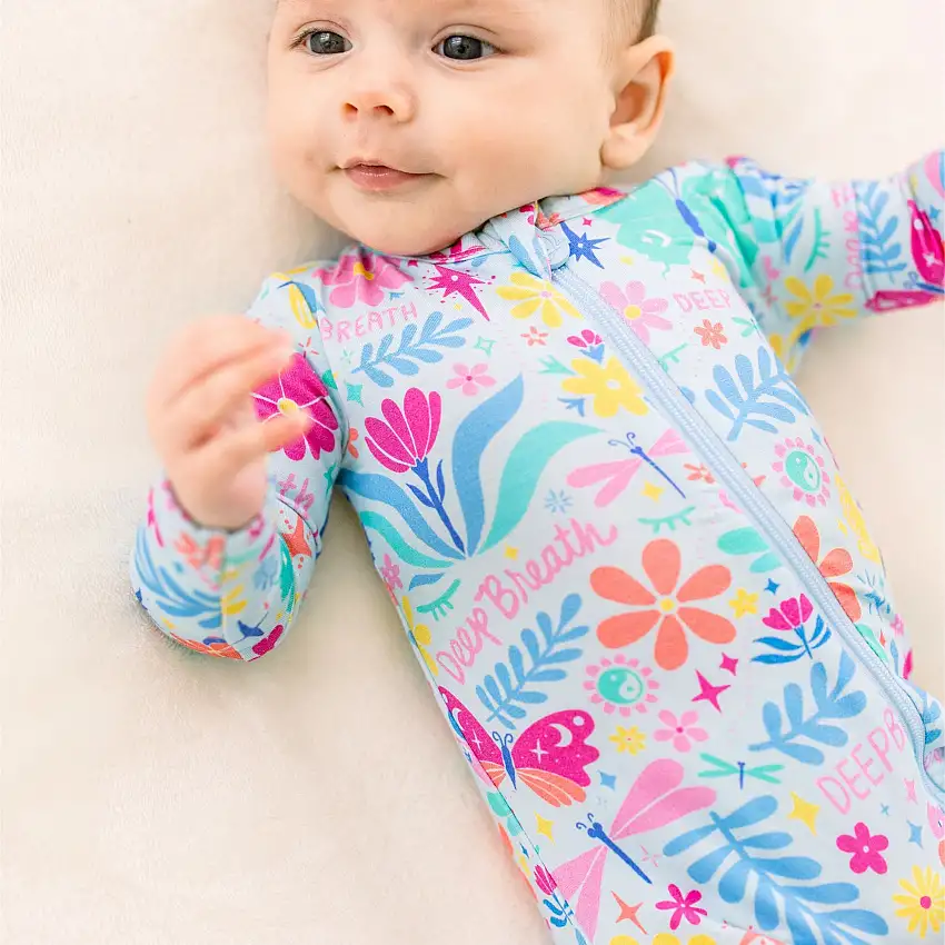 The Second-skin Footie | Om Baby | "deep Breath"