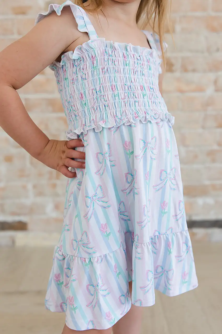 Lila - Smocked Dress