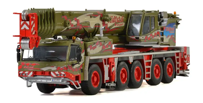 WSI 51-2020 1/50 Scale Midtstøl Transport AS - Tadano ATF 220G-5 Five-Axle