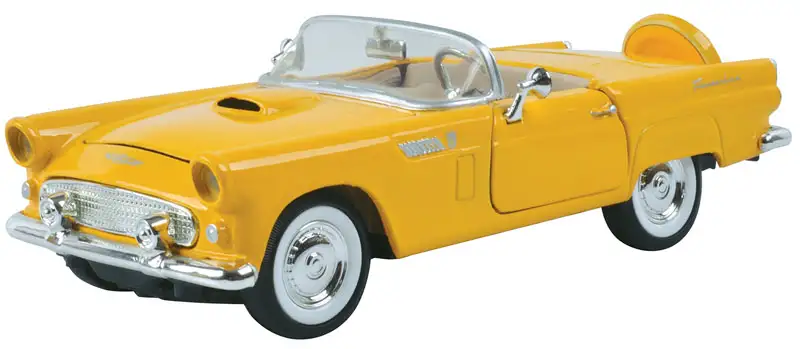 Motormax 73215AC-LY 1/24 Scale 1956 Ford Thunderbird Convertible